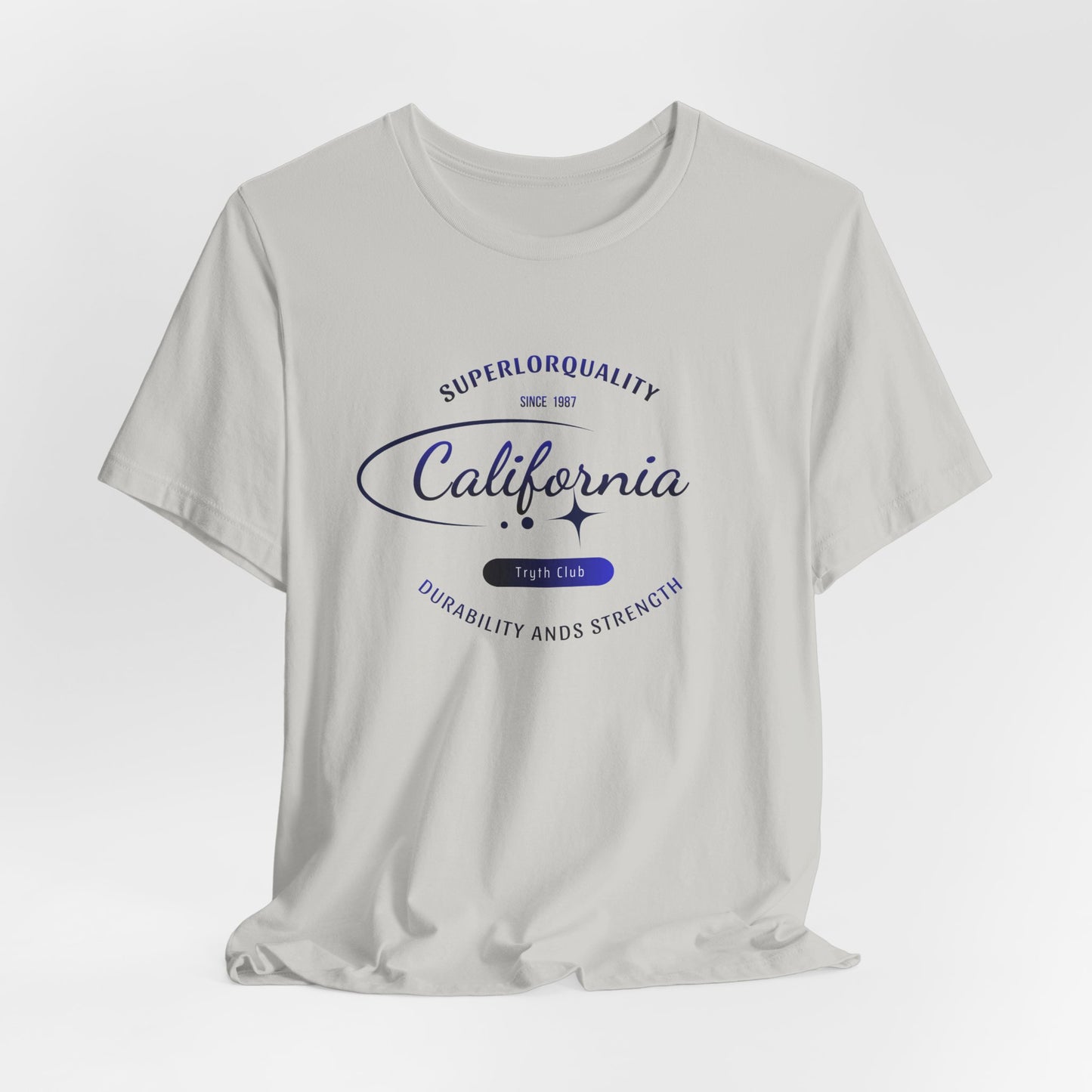 California Vintage Tee – Retro State Script Graphic T-Shirt