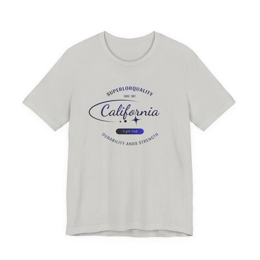 California Vintage Tee – Retro State Script Graphic T-Shirt