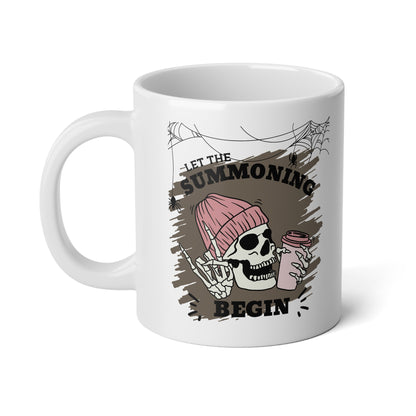 Summoning Begin Graphic Mug Dark Fantasy Ceramic Coffee Mug 20oz