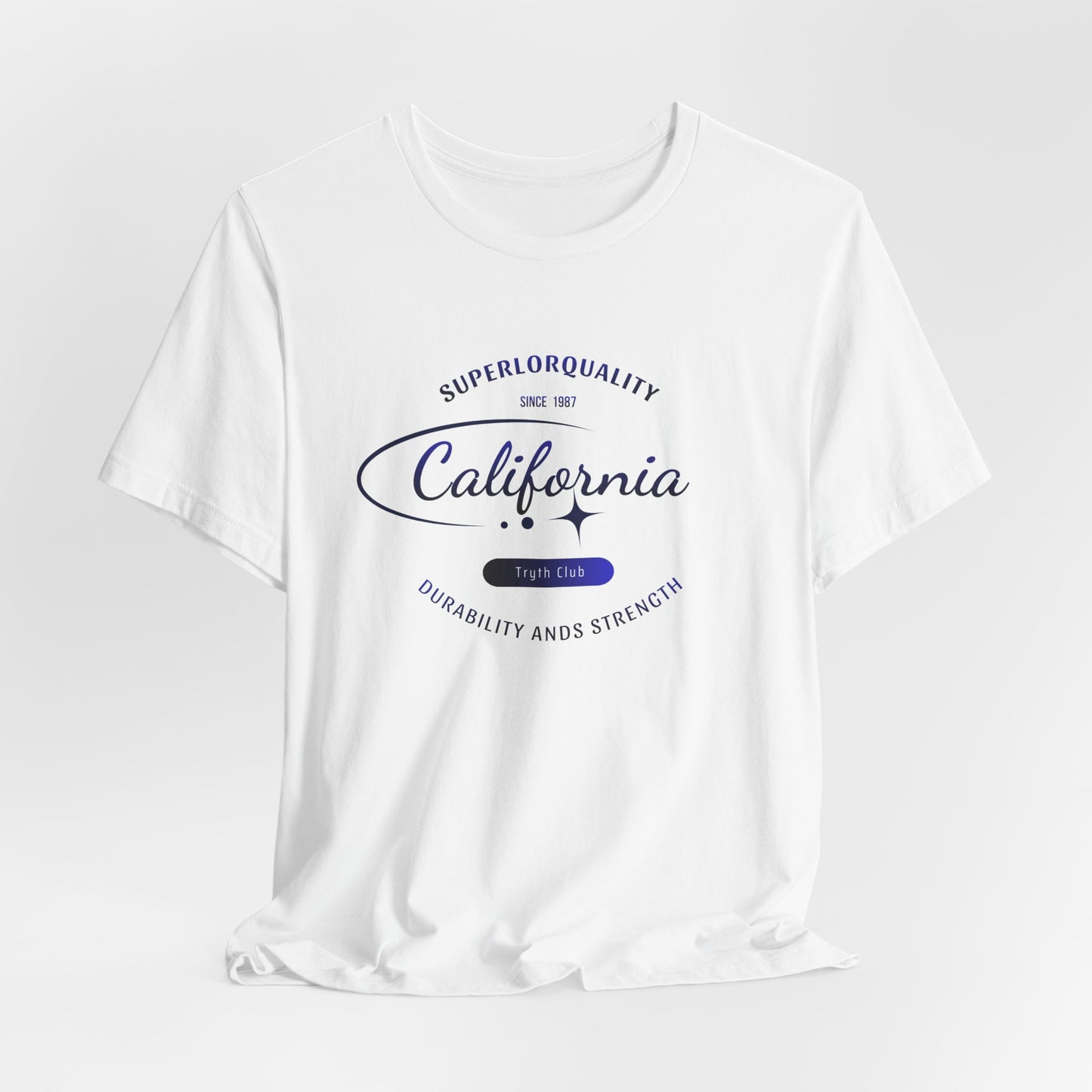 California Vintage Tee – Retro State Script Graphic T-Shirt