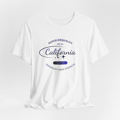 California Vintage Tee – Retro State Script Graphic T-Shirt