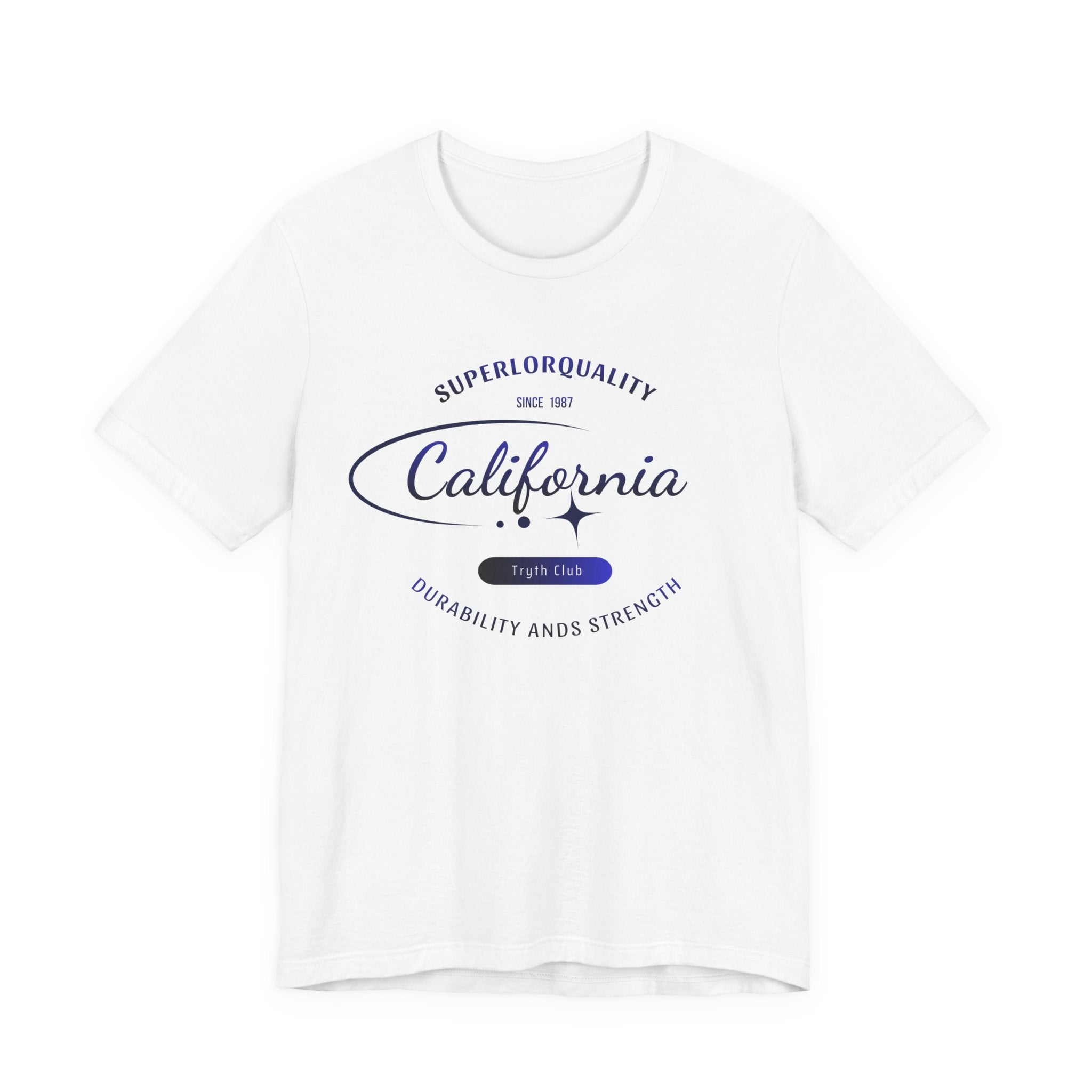 California Vintage Tee – Retro State Script Graphic T-Shirt