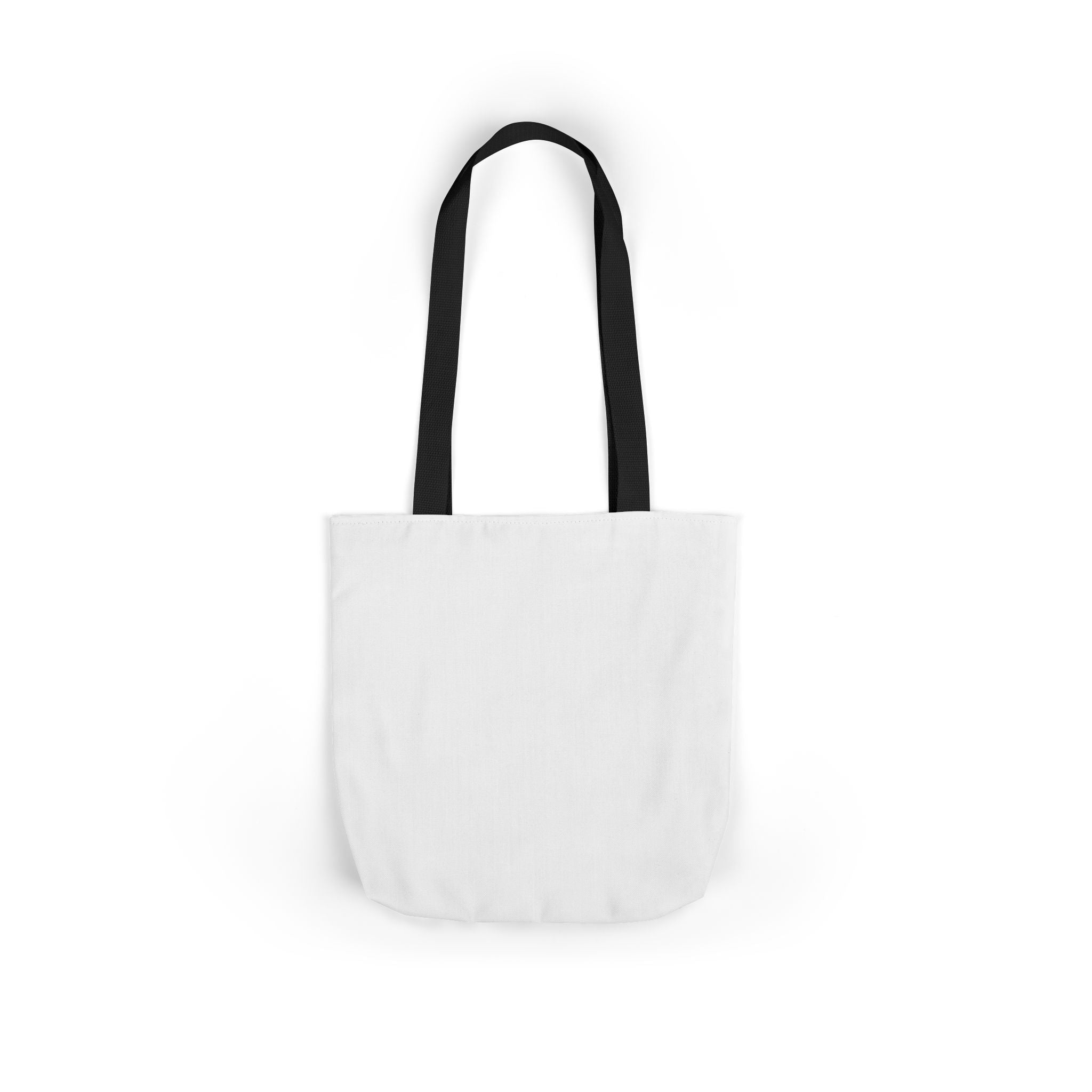 Tote Bag — 'The Cat' Silhouette Tote with Butterfly Quote