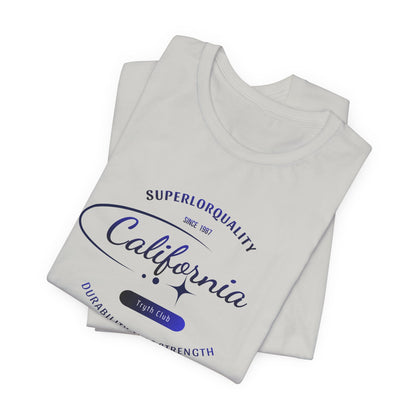 California Vintage Tee – Retro State Script Graphic T-Shirt
