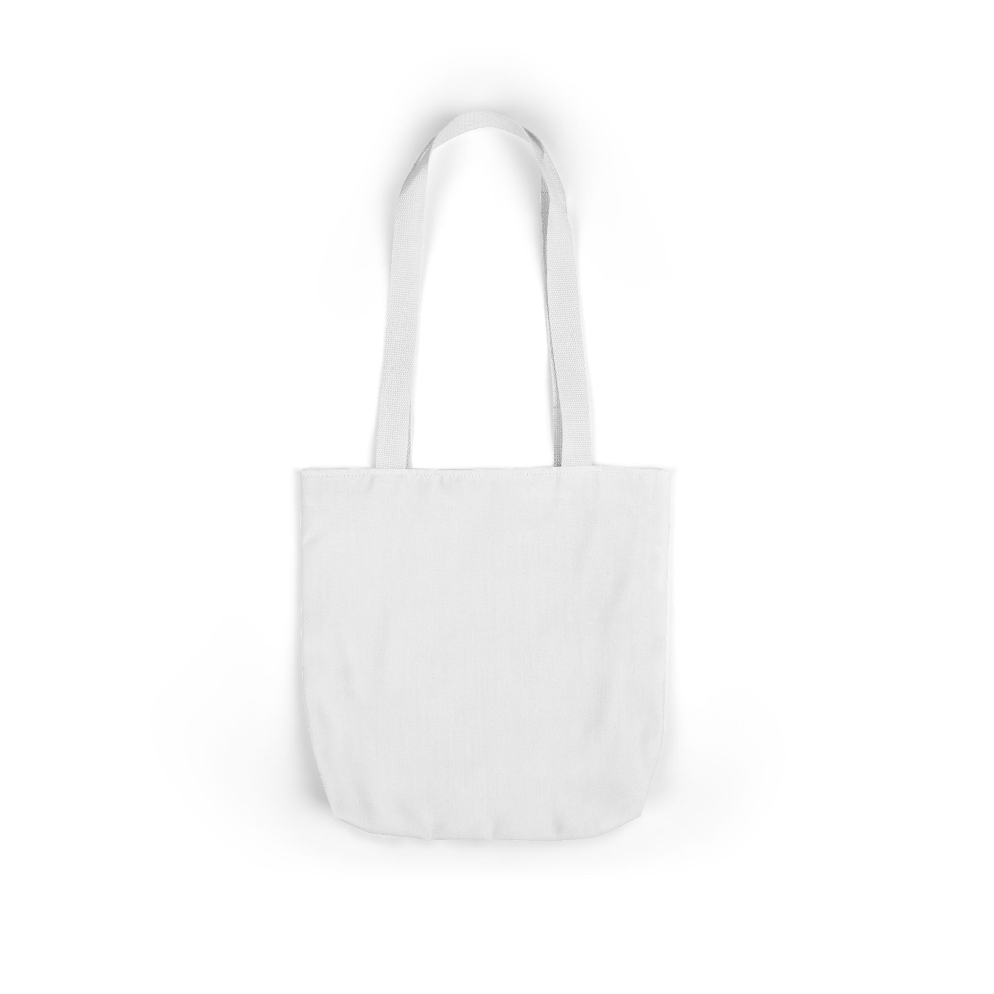 Tote Bag — 'The Cat' Silhouette Tote with Butterfly Quote