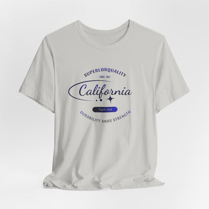 California Vintage Tee – Retro State Script Graphic T-Shirt