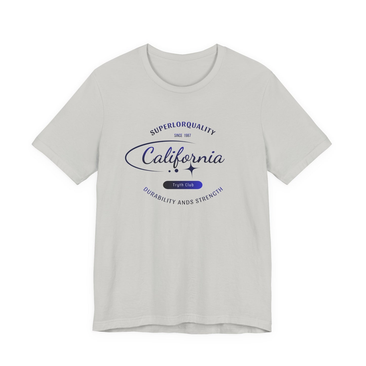California Vintage Tee – Retro State Script Graphic T-Shirt
