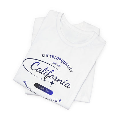 California Vintage Tee – Retro State Script Graphic T-Shirt