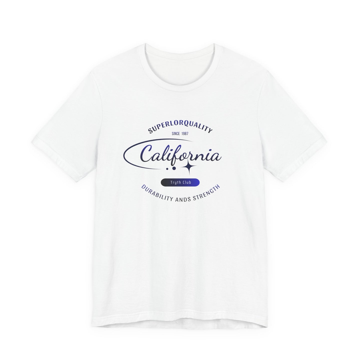 California Vintage Tee – Retro State Script Graphic T-Shirt