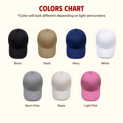 Custom "Best Dad By Par" Golf Embroidered Hat