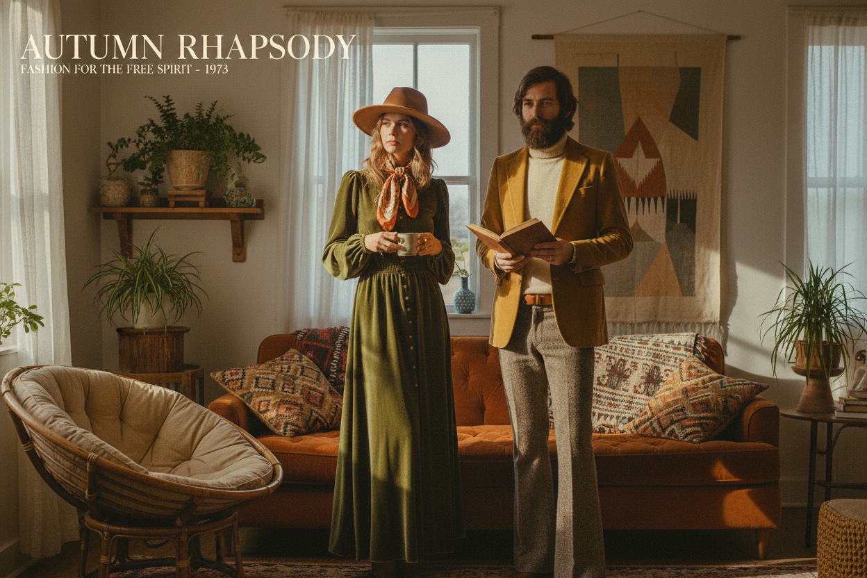 create a photo like a magazine photo, it must be vintage and unique, with its own style