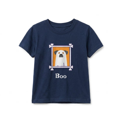 Custom Ghost Dog Shirt – Personalized Pet Photo Halloween Tee, Bella Canvas 3001