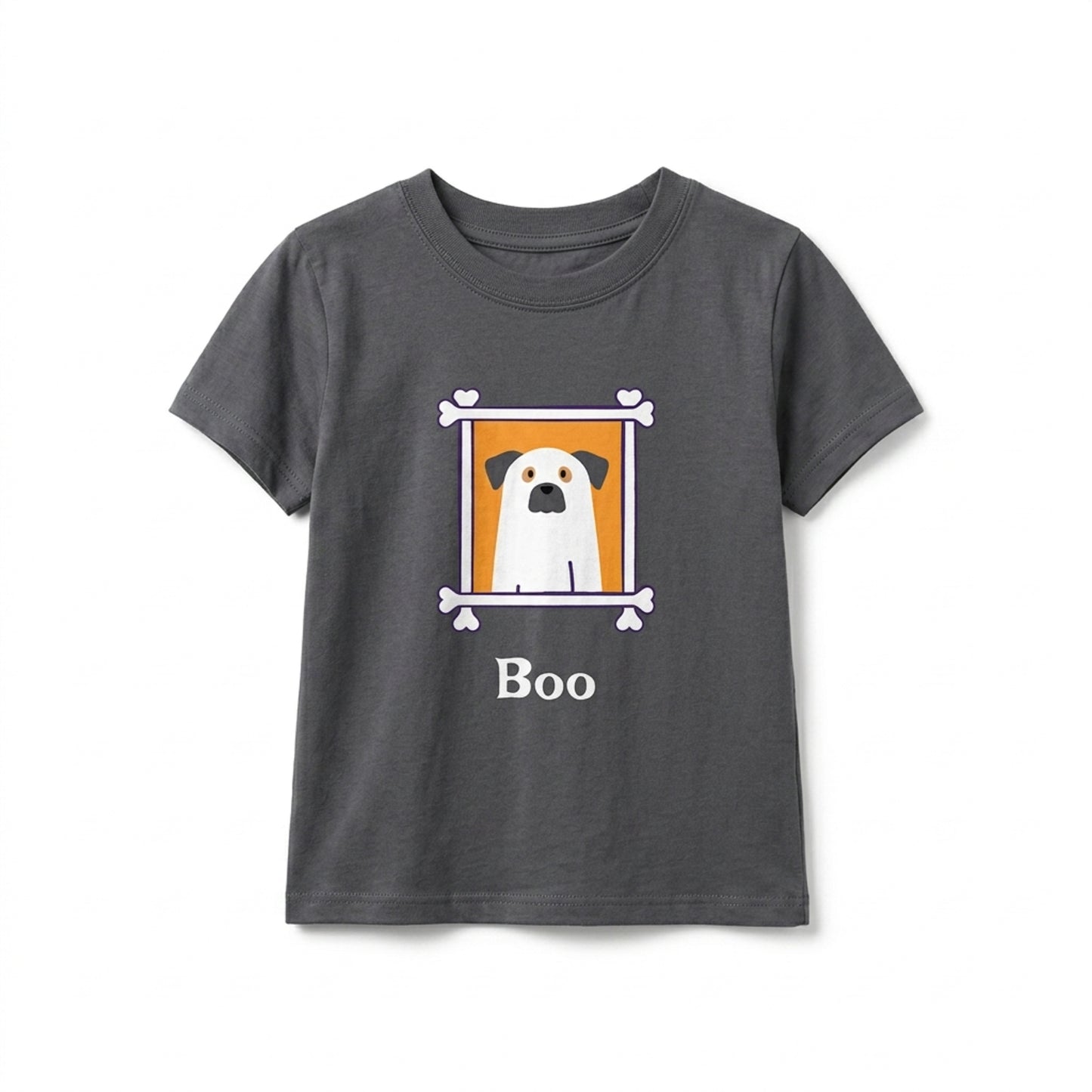 Custom Ghost Dog Shirt – Personalized Pet Photo Halloween Tee, Bella Canvas 3001