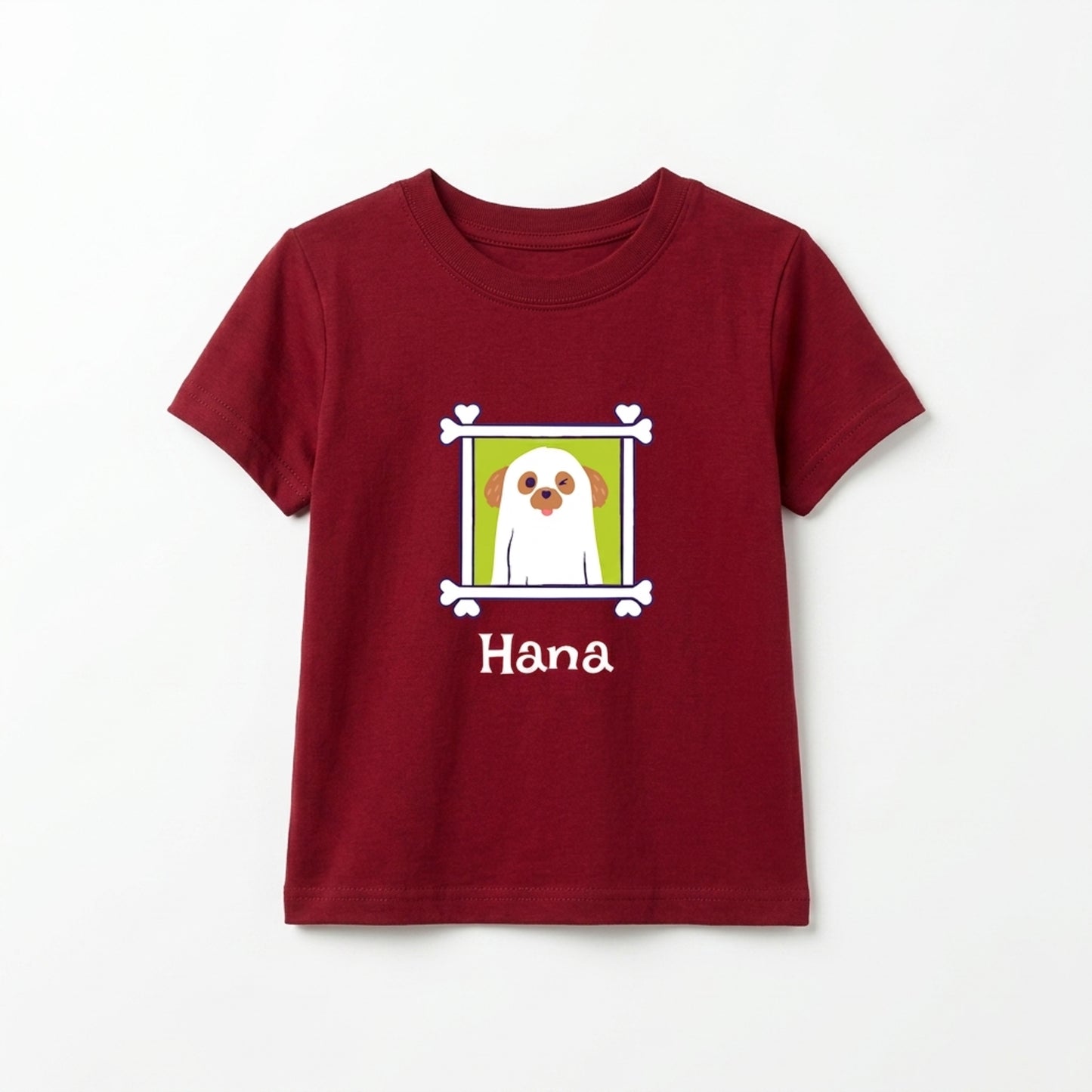 Custom Ghost Dog Shirt – Personalized Pet Photo Halloween Tee, Bella Canvas 3001